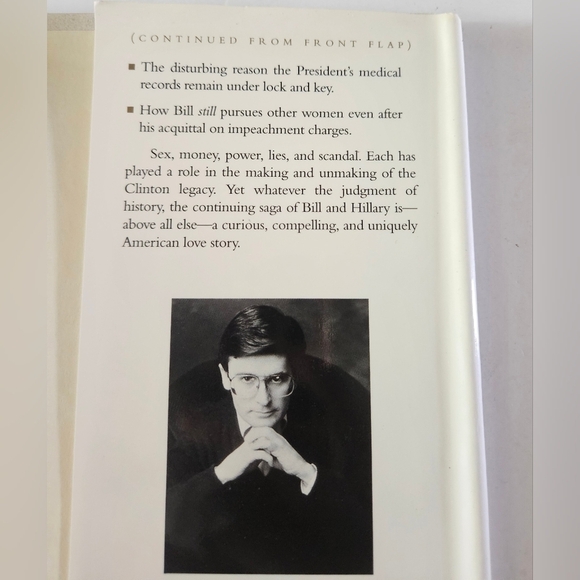 Bill & Hillary The Marriage Christopher Andersen 99 Home Accent Coffe Table book - Picture 12 of 14